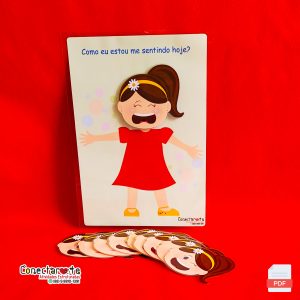 Emoções menina