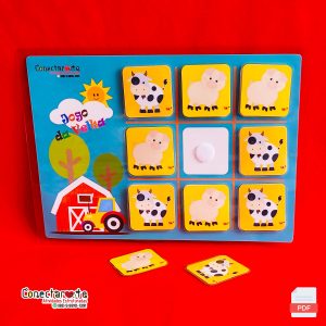Jogo da Velha Fazendinha